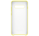 Чехол Silicone Cover для Samsung Galaxy S10 Plus (G975) EF-PG975TYEGRU - Yellow. Фото 4 из 4