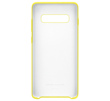 Чохол Silicone Cover для Samsung Galaxy S10 Plus (G975) EF-PG975TYEGRU - Yellow