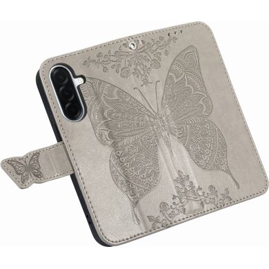Чохол UniCase Butterfly Pattern для Samsung Galaxy A27 (A276) - Grey