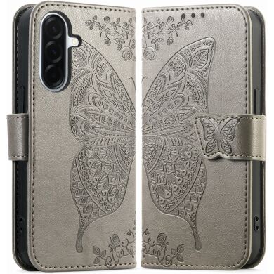 Чохол UniCase Butterfly Pattern для Samsung Galaxy A27 (A276) - Grey