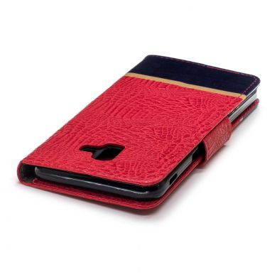 Чохол UniCase Croco Wallet для Samsung Galaxy J6+ (J610) - Red