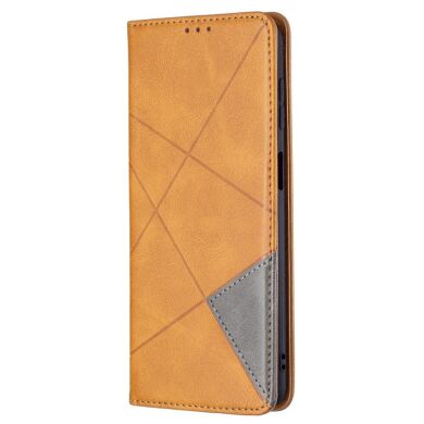 Чехол UniCase Geometric Pattern для Samsung Galaxy M52 (M526) - Brown