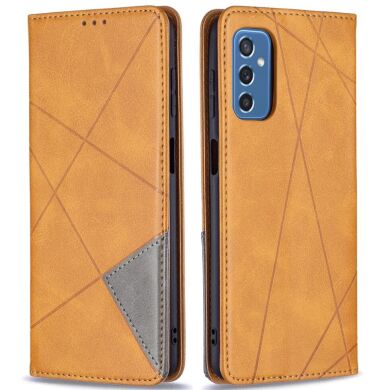 Чохол UniCase Geometric Pattern для Samsung Galaxy M52 (M526) - Brown