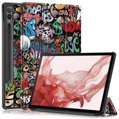 Чохол UniCase Life Style для Samsung Galaxy Tab S9 Plus (X810/816) - Graffiti