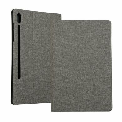 Чохол UniCase Texture Stand для Samsung Galaxy Tab S7 (T870/875) / S8 (X700/706) - Grey