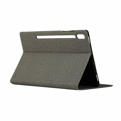 Чохол UniCase Texture Stand для Samsung Galaxy Tab S7 (T870/875) / S8 (X700/706) - Grey