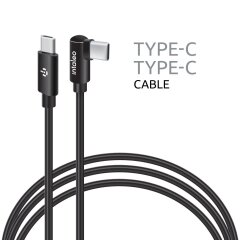 Кабель Intaleo SilkLink Arc Type-C to Type-C (60W, 1.2m) - Black