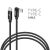Кабель Intaleo SilkLink Arc Type-C to Type-C (60W, 1.2m) - Black