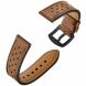 Шкіряний ремінець Deexe Leather Strap для годинників з шириною кріплення 20мм - Brown