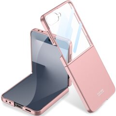 Пластиковый чехол GKK Hard Shell (FF) для Samsung Galaxy Flip 7 - Pink