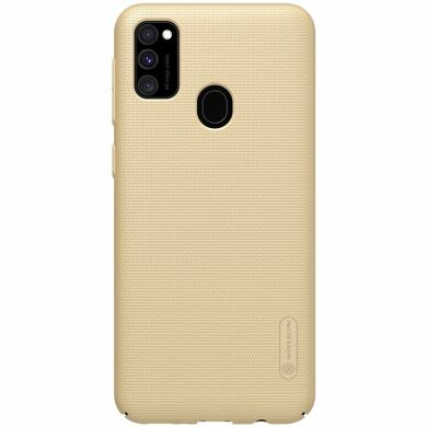 Пластиковий чохол NILLKIN Frosted Shield для Samsung Galaxy M30s (M307) / Galaxy M21 (M215), Gold