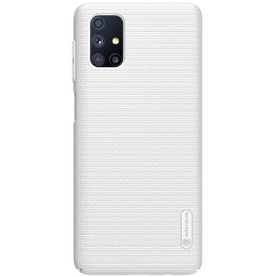 Пластиковый чехол NILLKIN Frosted Shield для Samsung Galaxy M51 (M515) - White