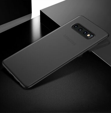 Пластиковий чохол X-LEVEL Ultra-thin 0.4mm для Samsung Galaxy S10 (G973) - Transparent Black
