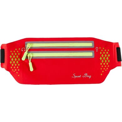Поясная сумка Deexe Running Belt - Red