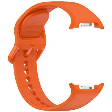 Ремешок Deexe Silicone Band для Samsung Galaxy Watch 8 (40/44mm) / 8 Classic - Orange