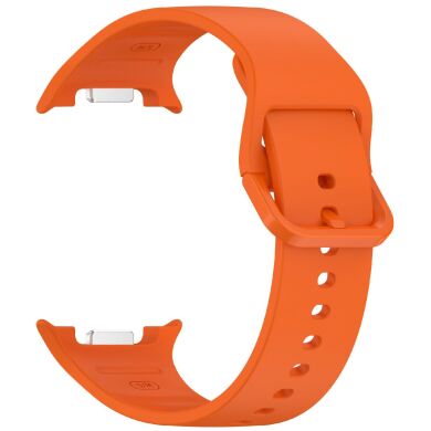 Ремешок Deexe Silicone Band для Samsung Galaxy Watch 8 (40/44mm) / 8 Classic - Orange
