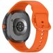 Ремешок Deexe Silicone Band для Samsung Galaxy Watch 8 (40/44mm) / 8 Classic - Orange. Фото 1 из 7