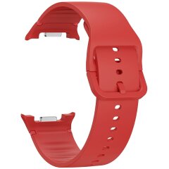 Ремешок Deexe Soft Silicone для Samsung Galaxy Watch 8 (40/44mm) / 8 Classic - Red