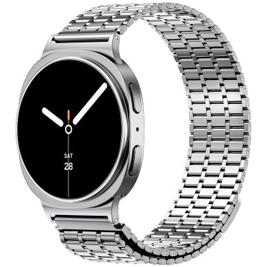 Ремешок Deexe Zenith для Samsung Galaxy Watch Ultra (47mm) / Ultra (2025) - Silver