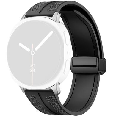 Ремінець KALEBOL Magnetic Nylon Band для Samsung Galaxy Watch 8 (40/44mm) / 8 Classic - Black