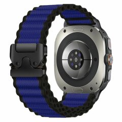 Ремінець Reframe Ripple Pattern для Samsung Galaxy Watch Ultra (47mm) / Ultra (2025) - Blue / Black