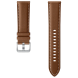Ремешок Ridge Stitch Leather Band для Samsung Galaxy Watch 3 (45mm) ET-SLR84LAEGRU - Brown. Фото 1 из 3
