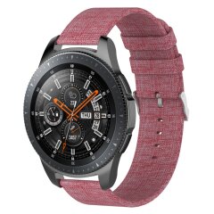 Ремешок UniCase Cloth Texture для Samsung Galaxy Watch 46mm / Watch 3 45mm / Gear S3 - Rose