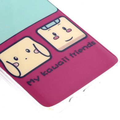 Силиконовая накладка Deexe Life Style для Samsung Galaxy J5 2016 (J510) - Cruzar