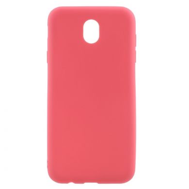Силиконовый (TPU) чехол Deexe Soft Case для Samsung Galaxy J7 2017 (J730) - Red