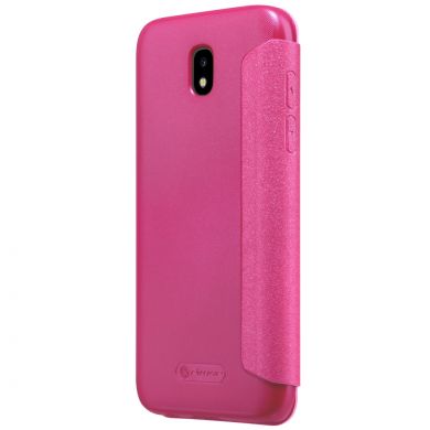 Чехол-книжка NILLKIN Sparkle Series для Samsung Galaxy J7 2017 (J730) - Red