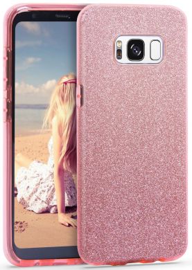 Силіконовий (TPU) чохол UniCase Glitter Cover для Samsung Galaxy S8 (G950) - Pink