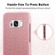 Силіконовий (TPU) чохол UniCase Glitter Cover для Samsung Galaxy S8 (G950), Сріблястий