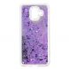 Силиконовая (TPU) накладка Deexe Fashion Glitter для Samsung Galaxy J6 2018 (J600) - Purple. Фото 2 из 7