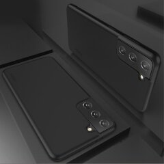 Силіконовий чохол X-LEVEL Matte для Samsung Galaxy S21 Plus (G996) - Black