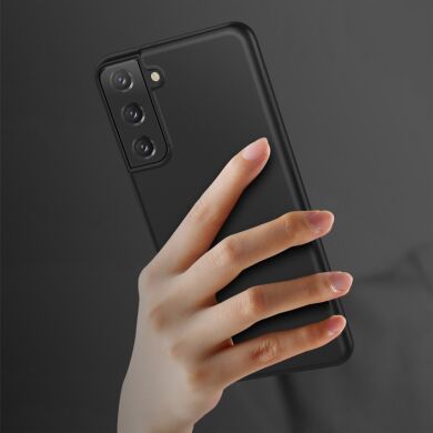Силіконовий чохол X-LEVEL Matte для Samsung Galaxy S21 Plus (G996) - Black