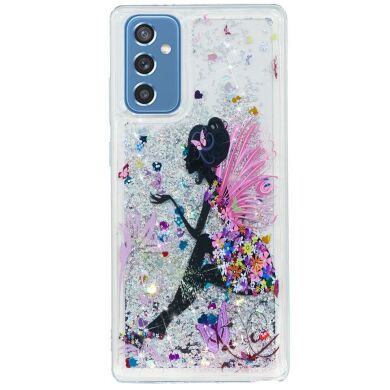 Силіконовий (TPU) чохол Deexe Fashion Glitter для Samsung Galaxy M52 (M526) - Princess