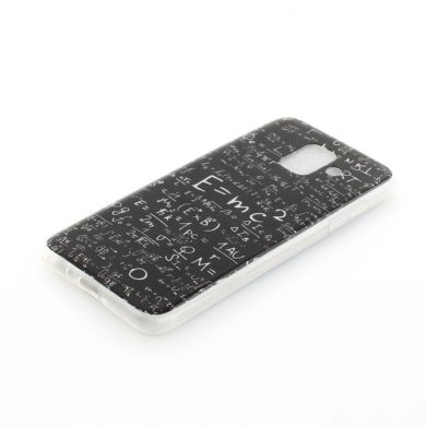 Силиконовый (TPU) чехол Deexe Life Style для Samsung Galaxy A6 2018 (A600) - Formula