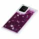 Силиконовый (TPU) чехол Deexe Liquid Glitter для Samsung Galaxy S10 Lite (G770) - Purple. Фото 4 из 7