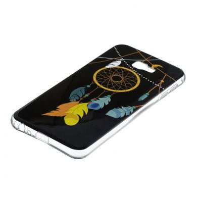 Силіконовий (TPU) чохол Deexe LumiCase для Samsung Galaxy J4+ (J415), Feather Dream Catcher