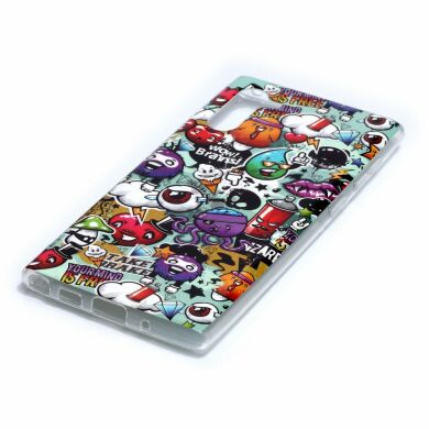 Силіконовий (TPU) чохол Deexe LumiCase для Samsung Galaxy Note 10 (N970) - Wow Brains