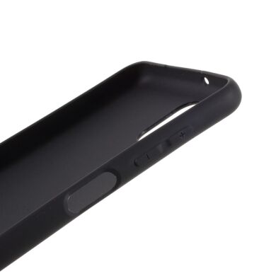 Силіконовий (TPU) чохол Deexe Matte Case для Samsung Galaxy M12 (M125) - Black