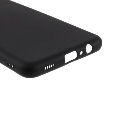 Силиконовый (TPU) чехол Deexe Matte Case для Samsung Galaxy M12 (M125) - Black