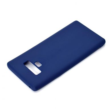 Силіконовий (TPU) чохол Deexe Matte Case для Samsung Galaxy Note 9 (N960), Dark Blue