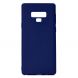 Силиконовый (TPU) чехол Deexe Matte Case для Samsung Galaxy Note 9 (N960) - Dark Blue. Фото 2 из 9