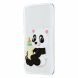 Силіконовий (TPU) чохол Deexe Pretty Glossy для Samsung Galaxy A10 (A105) - Panda Holding a Bottle