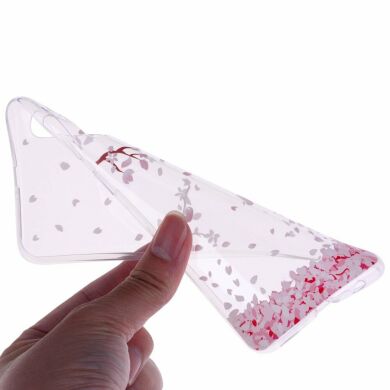 Силіконовий (TPU) чохол Deexe Pretty Glossy для Samsung Galaxy A50 (A505) / A30s (A307) / A50s (A507) - Falling Petals