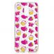Силиконовый (TPU) чехол Deexe Pretty Glossy для Samsung Galaxy A6+ 2018 (A605) - Cakes and Strawberries. Фото 2 из 5