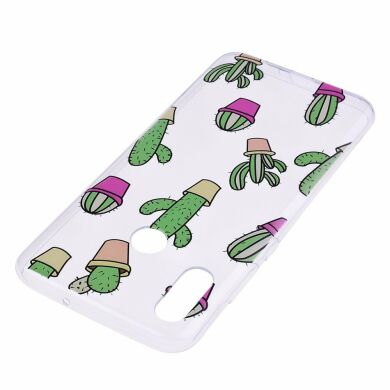 Силіконовий (TPU) чохол Deexe Pretty Glossy для Samsung Galaxy M20 (M205) - Cactus