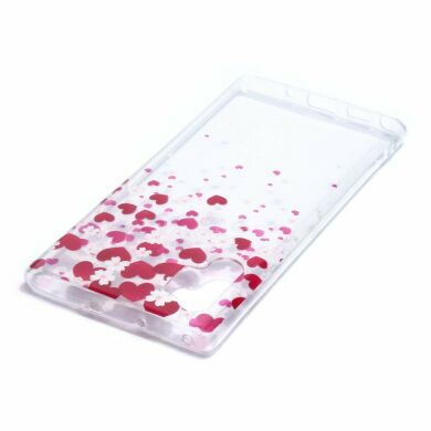 Силиконовый (TPU) чехол Deexe Pretty Glossy для Samsung Galaxy Note 10+ (N975) - Hearts