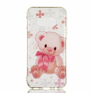 Силіконовий (TPU) чохол Deexe Pretty Glossy для Samsung Galaxy S10e (G970), Bear
